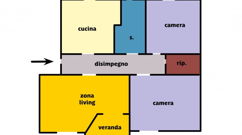 Trilocale in vendita Aosta Periferia_20