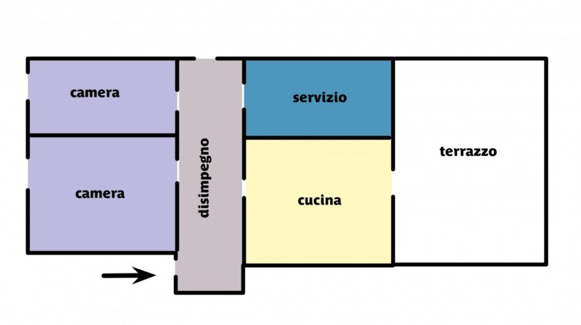 Trilocale in vendita Sarre Tissoret_20