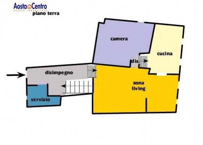 Trilocale in vendita Aosta Centro Storico_19