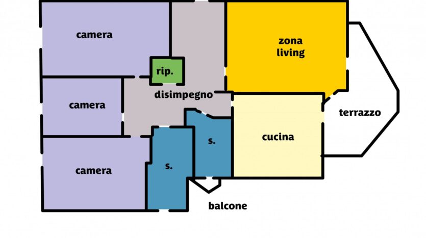 Quadrilocale in vendita Aosta Semicentro_20